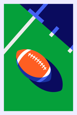 Podajte jednoduchú stávku na americký futbal NFL