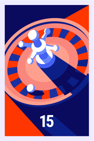 Effettua 15 puntate del Casinò Live